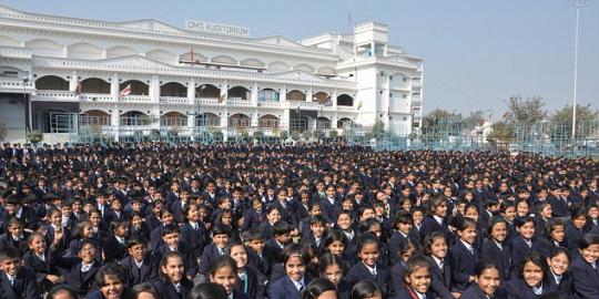 India punya sekolah terbesar sejagat