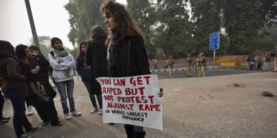 Polisi perempuan jadi korban pemerkosaan di India