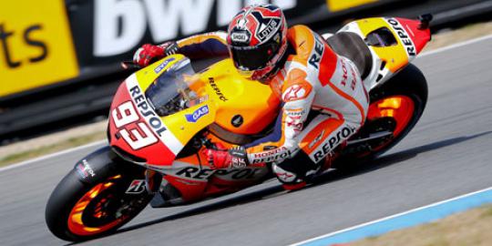 Marquez rebut kemenangan MotoGP Ceko
