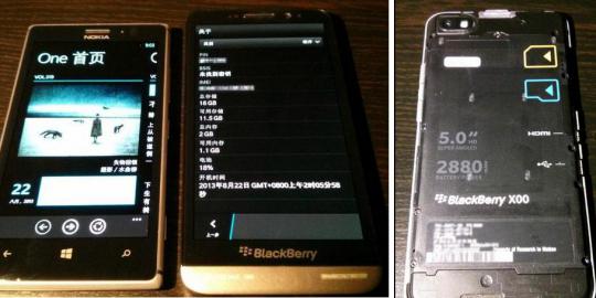BlackBerry Z30 dan BlackBerry 9720 telah terdaftar di POSTEL