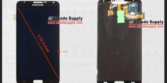 Akhirnya, desain Galaxy Note III tertangkap kamera