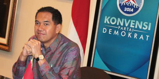 Gita Wirjawan hadiri undangan Komite Konvensi Capres Demokrat