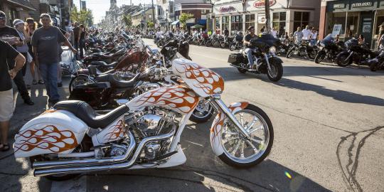 Pecinta Harley Davidson dari penjuru dunia rayakan HUT ke-110