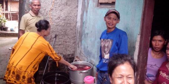 Sebelum minum air merah, warga diminta baca syahadat