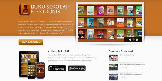 1300 Buku pelajaran bisa diperoleh gratis melalui aplikasi BSE