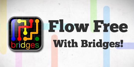 Flow Free: Bridges, game puzzle warna yang seru