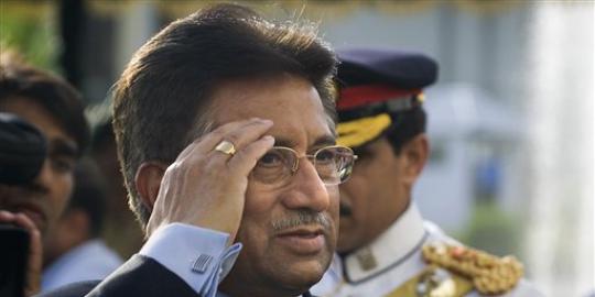 Pengadilan Pakistan ajukan tuduhan baru Musharraf
