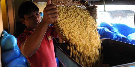 Pasokan kedelai kurang, Hatta sebut bahan pangan aman