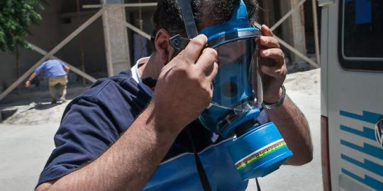 Israel diminta pasok topeng gas buat rakyat Palestina