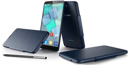 Alcatel ciptakan phablet yang dapat dijadikan sebuah proyektor