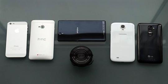 Ini hasil foto dari 5 smartphone yang gunakan Sony DSC-QX10