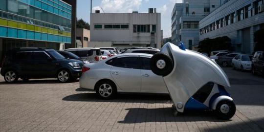 Korea Selatan berhasil membuat mobil lipat elektrik