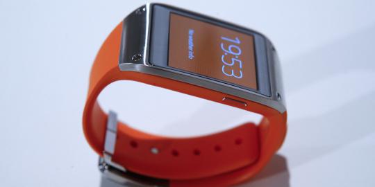 Penampakan sosok Galaxy Gear, jam tangan canggih dari Samsung