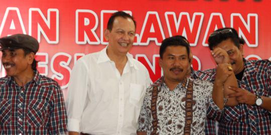 Roy Marten ajak 'people power' damai ke Rakernas PDIP