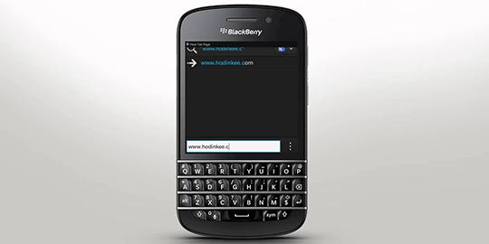 Simak kecanggihan browser pada BlackBerry Q10
