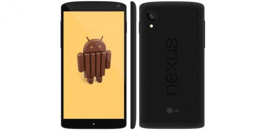 Ini LG Nexus 5 pengusung Android 4.4 KitKat