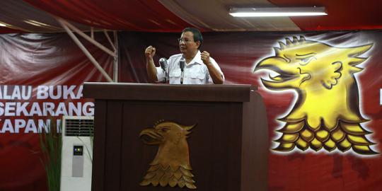 Prabowo: Akan dijegal koruptor, saya tidak takut