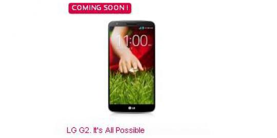 LG G2 siap sapa pengguna gadget di Indonesia
