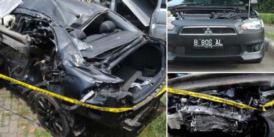 Mitsubishi Lancer Dul \'Nge-Drift\' sebelum terlempar!