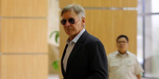 Harrison Ford sebelum berselisih paham dengan Zulkifli Hasan