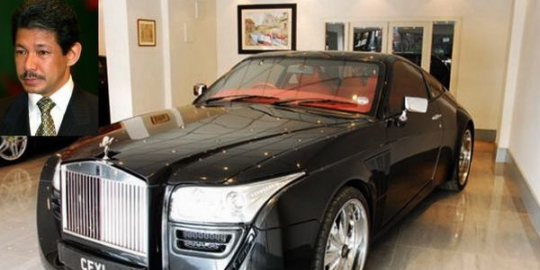dan porsche milik sultan hasan al bolkiah brunei darussalam