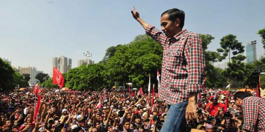 Keder lawan Jokowi dan PDIP, Demokrat cuma targetkan 15 persen