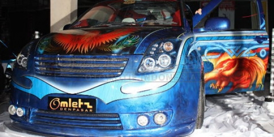 Modifikasi Suzuki Swift HIN Bali 2013 ala Omletz