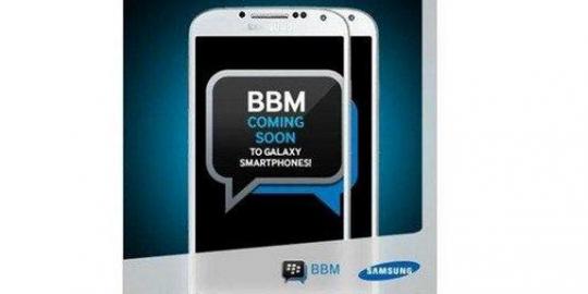 Samsung promosikan lagi BBM untuk smartphone Galaxy