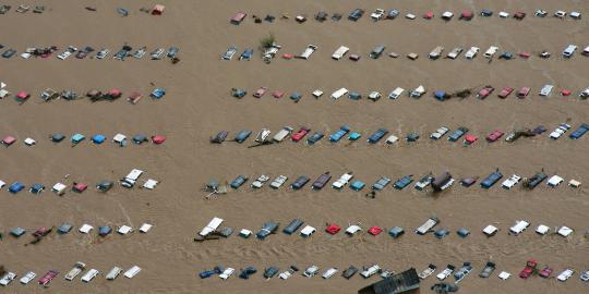 Yang tersisa dari banjir bandang dahsyat di Colorado