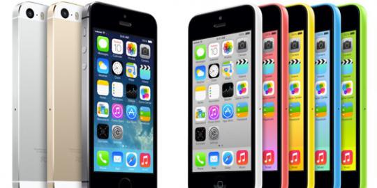 Ternyata iPhone 5S lebih diminati ketimbang iPhone 5C