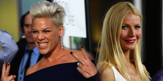 Penampilan Gwyneth Paltrow & Pink di premier film terbarunya