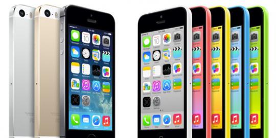 iPhone 5S dan iPhone 5C dibagikan secara gratis di China