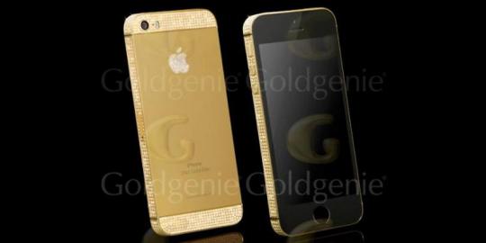 iPhone 5S juga keluar dalam varian emas 24 karat