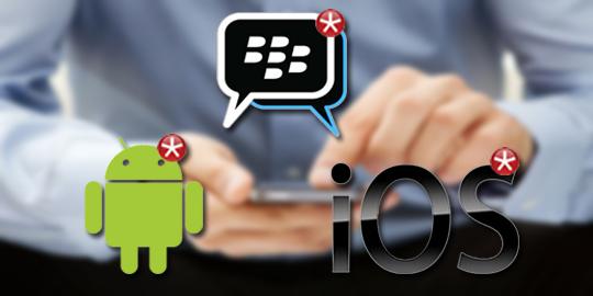 Fasilitas dalam BBM untuk Android dan iOS sangat minim