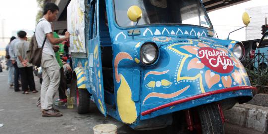 Lestarikan kendaraan Betawi, transportasi bemo dipercantik