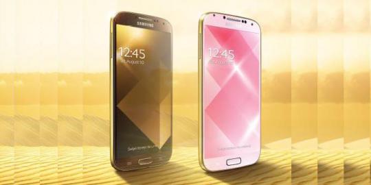 Samsung Galaxy S4 edisi emas siap dipasarkan