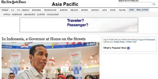 Tak tahu diberitakan media Amerika, Jokowi fokus benahi Jakarta