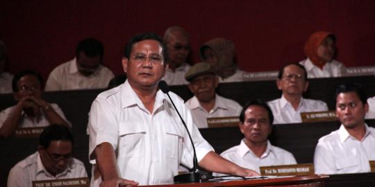 Prabowo: Saya tidak cocok jadi cawapres