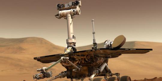 Robot Curiosity temukan air di planet Mars