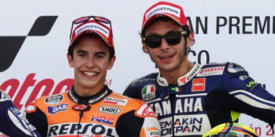 Rossi: Marquez harusnya dihukum sampai saya pensiun!