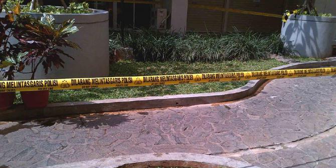 Sebelum tewas pria jatuh di Kalibata City gerakkan tangan 