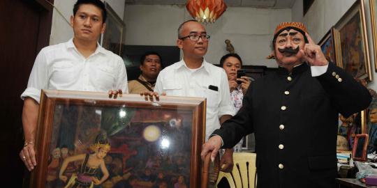 Lukisan Pak Raden untuk Jokowi dibeli Prabowo Subianto