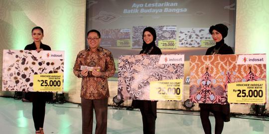 Sambut Hari Batik, Indosat rilis voucher edisi khusus batik