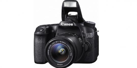 Canon rilis EOS 70D yang mengusung Dual Pixel CMOS AF