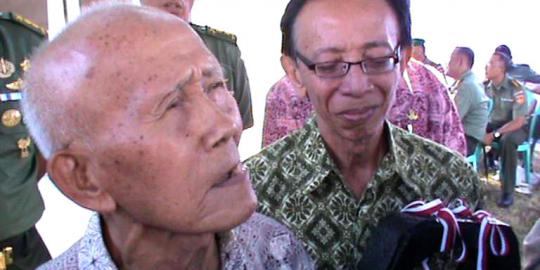 68 Tahun merdeka, pengawal Jenderal Soedirman baru punya rumah