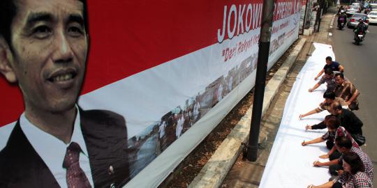 Posko center Jokowi for Presiden 2014 didirikan di Menteng