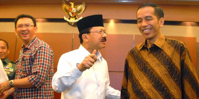 Ahok: Kalau saya  Jokowi maju di Pilpres, Fauzi Bowo happy dong  merdeka.com