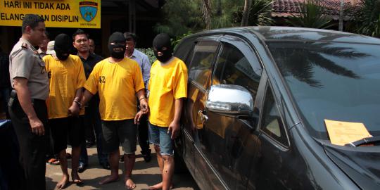 Polsek Penjaringan bekuk sindikat pencuri mobil Jakarta Utara