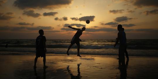 Berkeliling pantai Gaza, tempat wisata favorit warga Palestina