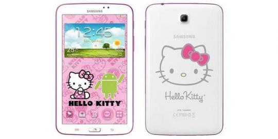 Samsung segera rilis Galaxy Tab edisi Hello Kitty